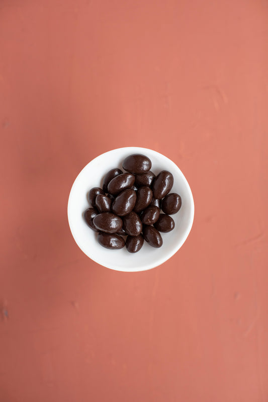 Almendra chocolate amargo sin azúcar