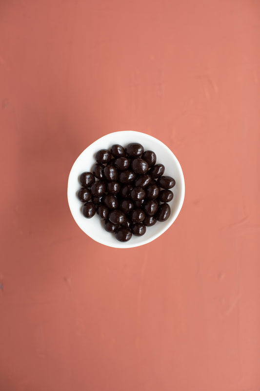 Pasas chocolate amargo sin azúcar